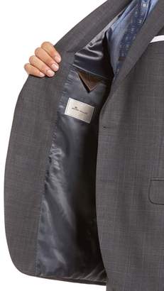 Peter Millar Classic Fit Windowpane Wool Suit