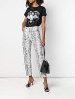 Thumbnail for your product : Alexander Wang Snakeskin Print Trousers