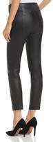 Thumbnail for your product : Alexander Wang T by Crop Leather Leggings