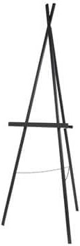66.5" Black Metal Adjustable Minimalistic Floor Easel By Ivory And Iris