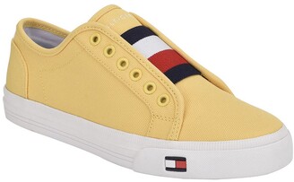 yellow tommy hilfiger shoes