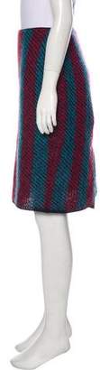 Prada Knit Knee-Length Skirt
