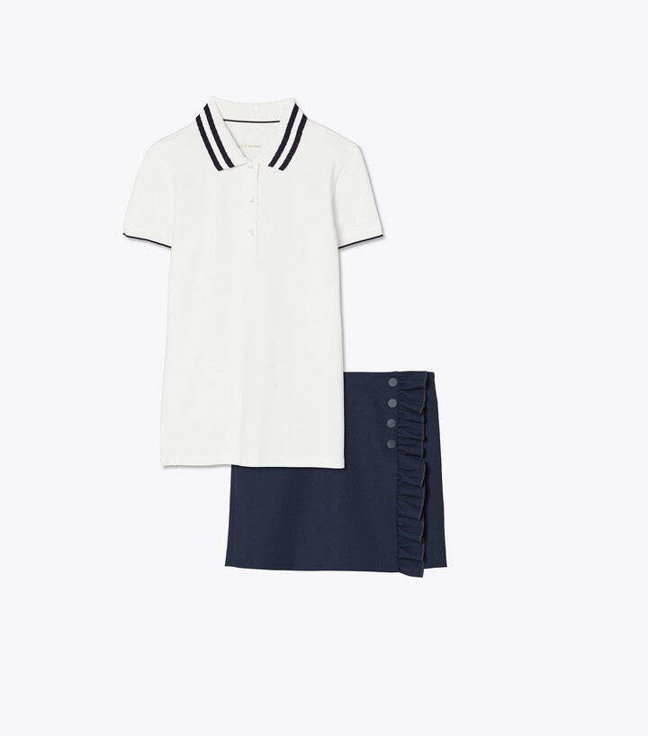 Tory Burch Ruffle Top | Shop the world's largest collection of 