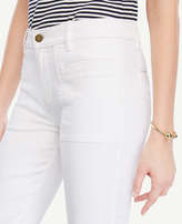 Thumbnail for your product : Ann Taylor Petite Patch Pocket Flare Jeans