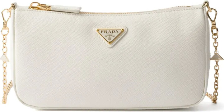 Prada Mini Triangle-Logo Cross Body Bag