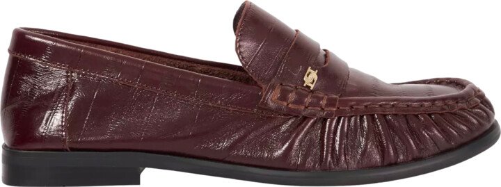 Dune London Grisella Leather Loafers ShopStyle