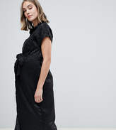 Thumbnail for your product : New Look Maternity midi dress in animal print