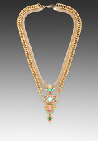 Thumbnail for your product : Elizabeth Cole Long Pendant Necklace
