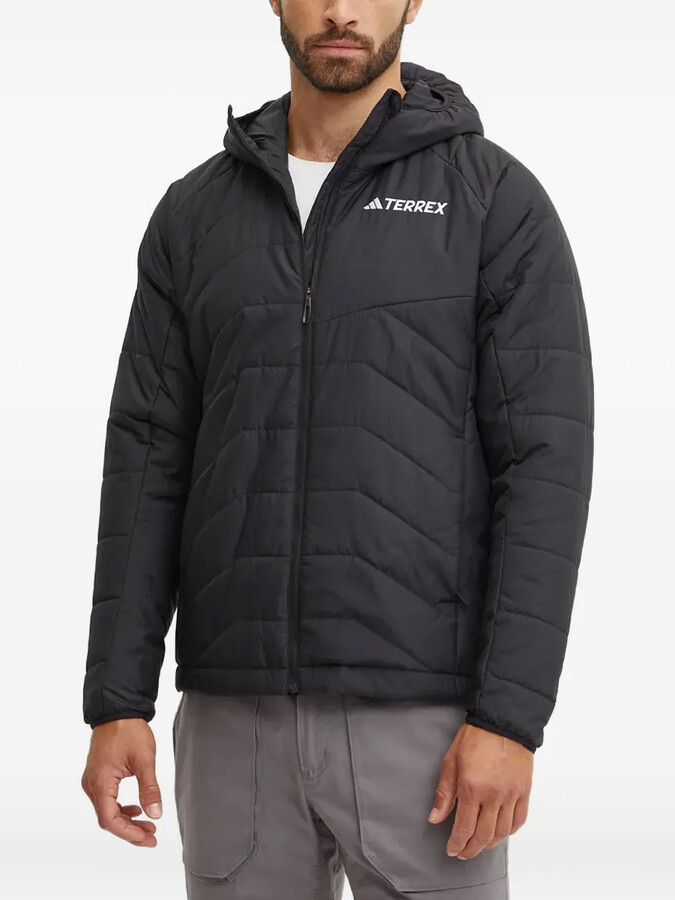adidas Hooded-Neck Insulated Jacket
