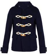 Thumbnail for your product : J.W.Anderson Hooded Duffle Coat - Mens - Navy