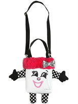 Thumbnail for your product : Simonetta Face Printed Faux Leather & Faux Fur Bag
