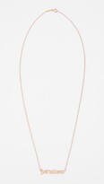 Thumbnail for your product : Jennifer Meyer Jet'aime Necklace