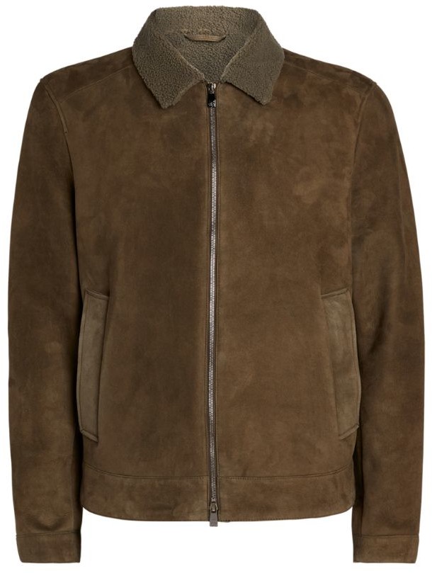 corneliani suede jacket
