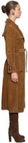 Thumbnail for your product : Etro Suede Trench Coat W/ Jeweled Buttons