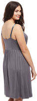 Thumbnail for your product : Motherhood Maternity Plus Size Nursing Nightgown