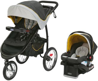 Graco FastAction Fold Jogger Travel System with SnugRide Click Connect 35 Infant Car Seat - Glow
