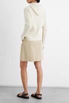 Thumbnail for your product : Iris & Ink Brielle organic cotton-blend twill mini skirt