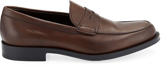 Tod's Men's Smooth Leather Penny Loafers