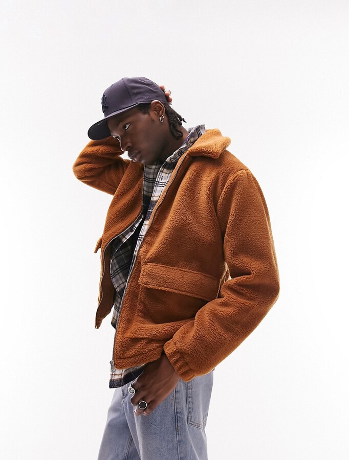 topman fleece jacket