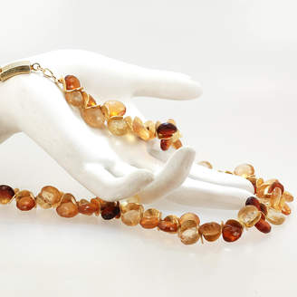 Lori Kaplan Jewelry Hessonite Garnet Signature Necklace