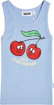 Thumbnail for your product : Molo Rosie printed cotton jersey tank top