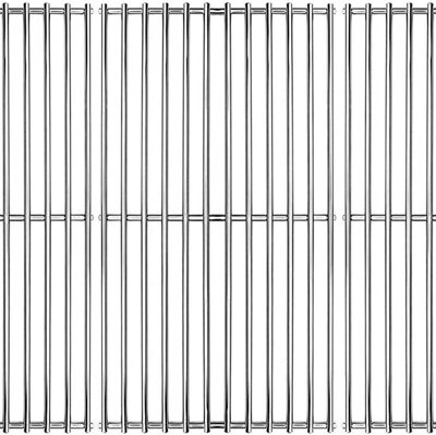 Avenger 591S3 19 1/4” Stainless Steel Cooking Grates Replacement for Select Gas Grills Models by Brinkmann, Charmglow, Costco, Jenn Air, Members Nexgr