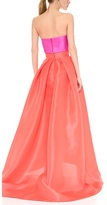 Thumbnail for your product : Monique Lhuillier Draped Ball Skirt