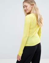 Thumbnail for your product : ASOS Tall Jumper With Crew Neck In Sheer Knit