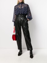 Thumbnail for your product : Zimmermann Polka Dot Relaxed Blouse