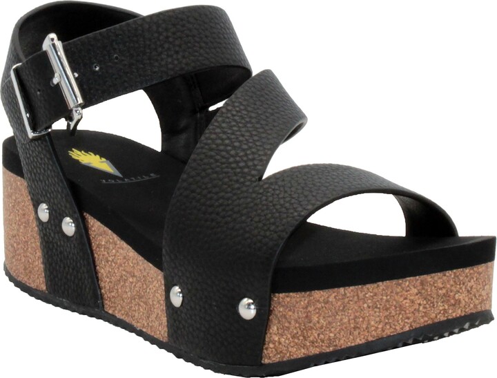 Volatile Biloxi Strappy Wedge Sandal