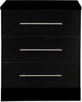 Thumbnail for your product : Consort Furniture Limited Palermo Ready Assembled Wide Chest of 3 Drawers