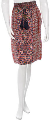 Calypso Silk Tassel Skirt