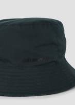 Thumbnail for your product : Emporio Armani Reversible Bucket Hat With Pattern And Solid Color