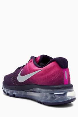 Next Girls Nike Run Black/Pink Air Max 2017