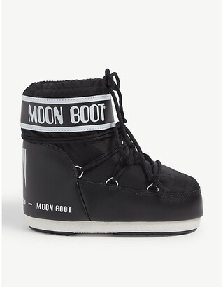 Moon Boot Low lace-up nylon snow boots