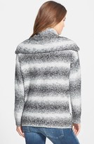 Thumbnail for your product : Kensie Ombré Stripe Cowl Neck Sweater