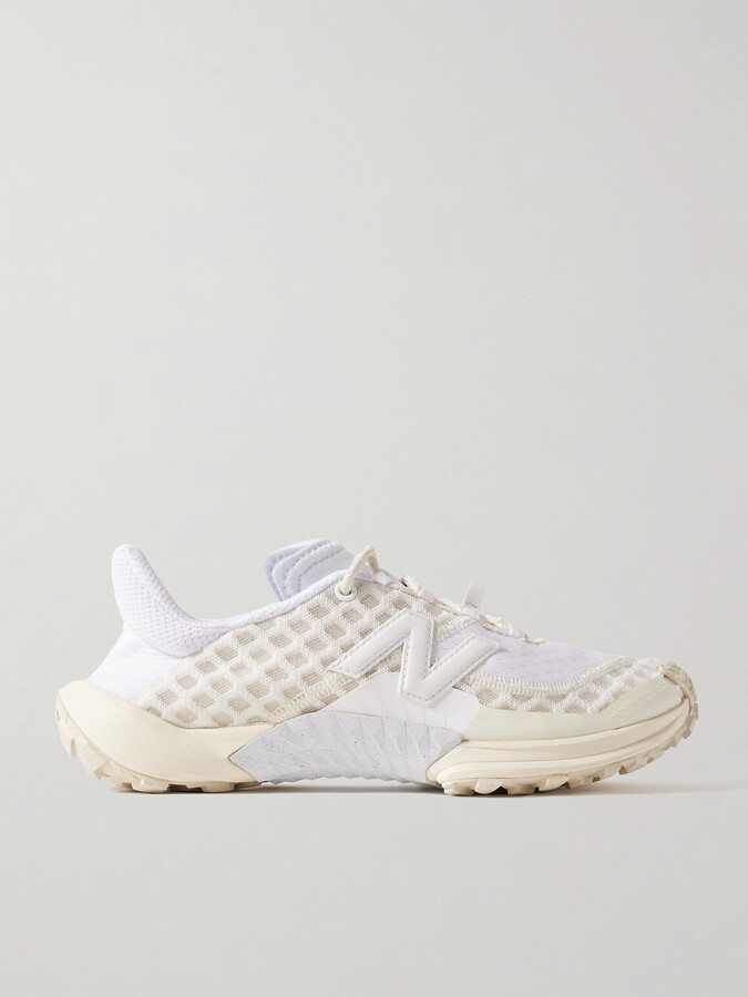 New Balance Minimus Rubber-trimmed Mesh Sneakers - White