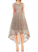 Thumbnail for your product : MONYRAY Women's Floral Lace Sleeveless Hi-Lo Cocktail Bridesmaid Formal Dress