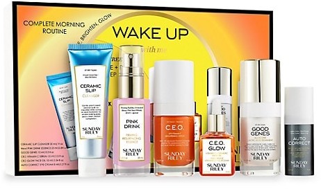 Sunday Riley Wake Up With Me Complete Brightening Morning Routine 6 ...