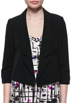 Thumbnail for your product : Milly Cropped Cady Jacket