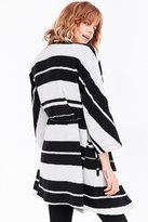 Thumbnail for your product : BB Dakota Kendall Striped Wrap Coat