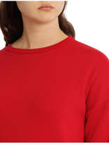 Thumbnail for your product : Miss Shop NEW Essentials Long Sleeve Basic Crew Neck Sweat Red