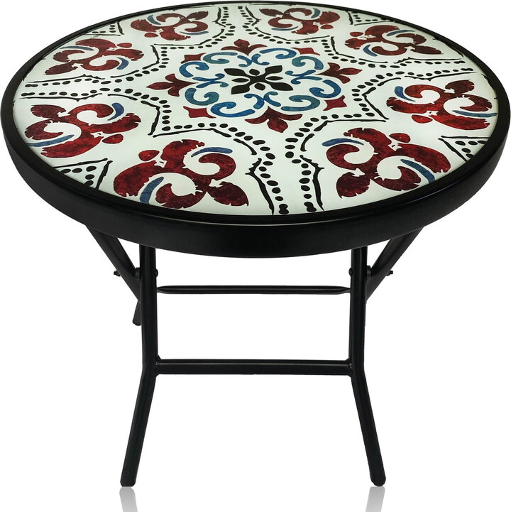 Steel Foldable Table - 18"