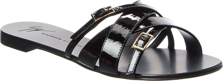 Giuseppe Zanotti Roll Patent Sandal