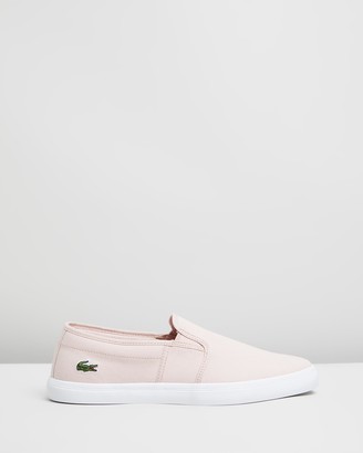 Lacoste Women's Pink Slip-On Sneakers - Tatayla Slip-On Sneakers - Women's - Size 3 at The Iconic