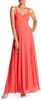 Thumbnail for your product : Laundry by Shelli Segal Pleated Chiffon Dress