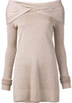 Thumbnail for your product : Derek Lam twisted off-the-shoulder jumper