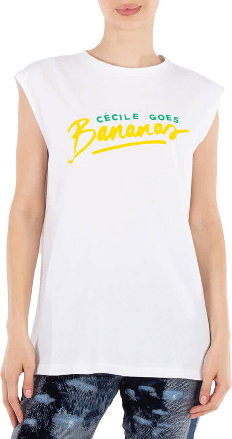 Être Cécile Goes Bananas Boyfriend Tank