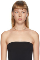 Thumbnail for your product : Justine Clenquet Silver and Gold Jamie Choker