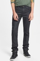 Thumbnail for your product : Nudie Jeans 'Thin Finn' Coated Skinny Fit Jeans